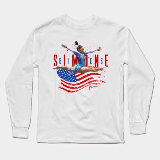 Simone Biles USA Long Sleeve T-Shirt